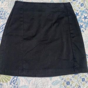 Brandy Melville J Galt Black Mini Skirt